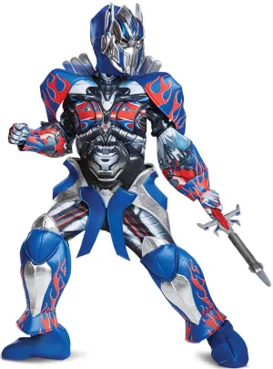 Prestige Optimus Prime Boys Transformers Costume