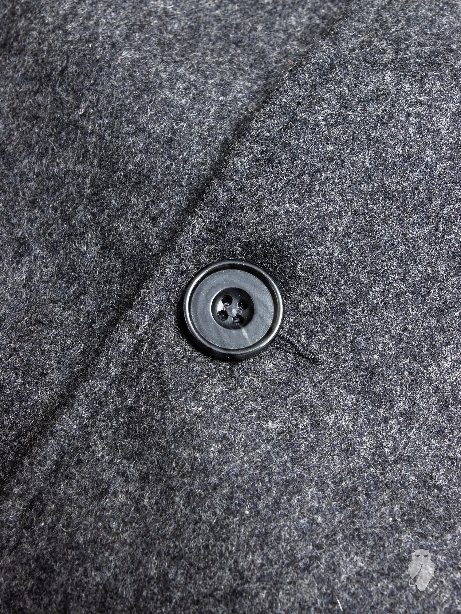 "Utile" Wool Jacket in Grey