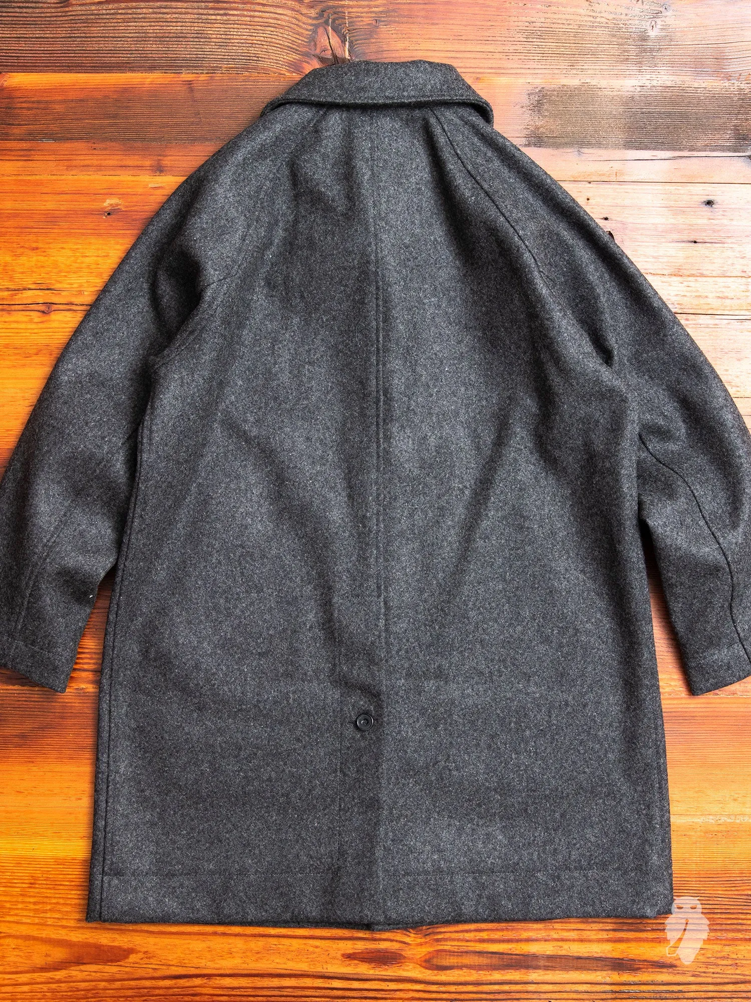 "Utile" Wool Jacket in Grey