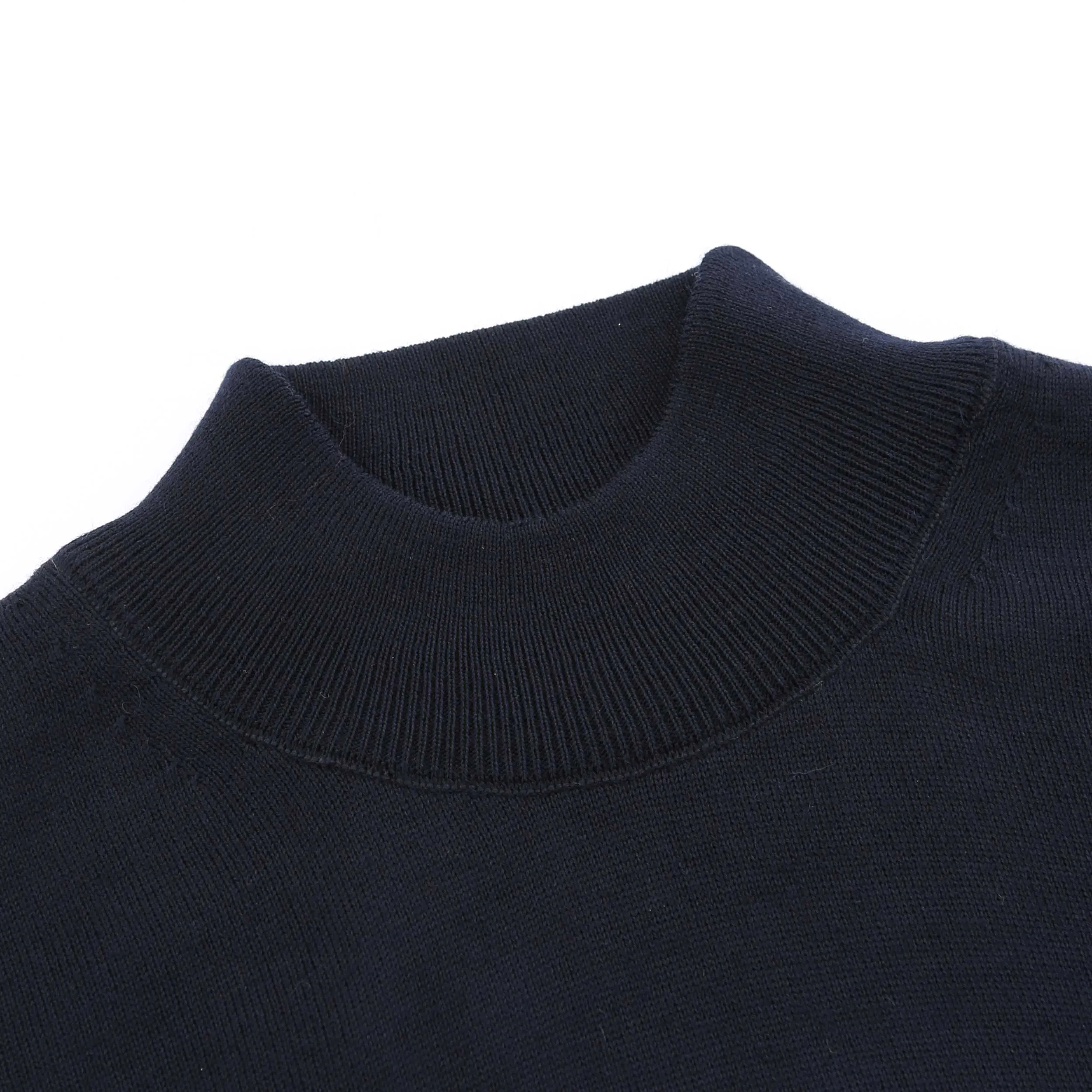 Remus Uomo Turtle Neck Knitwear in Navy