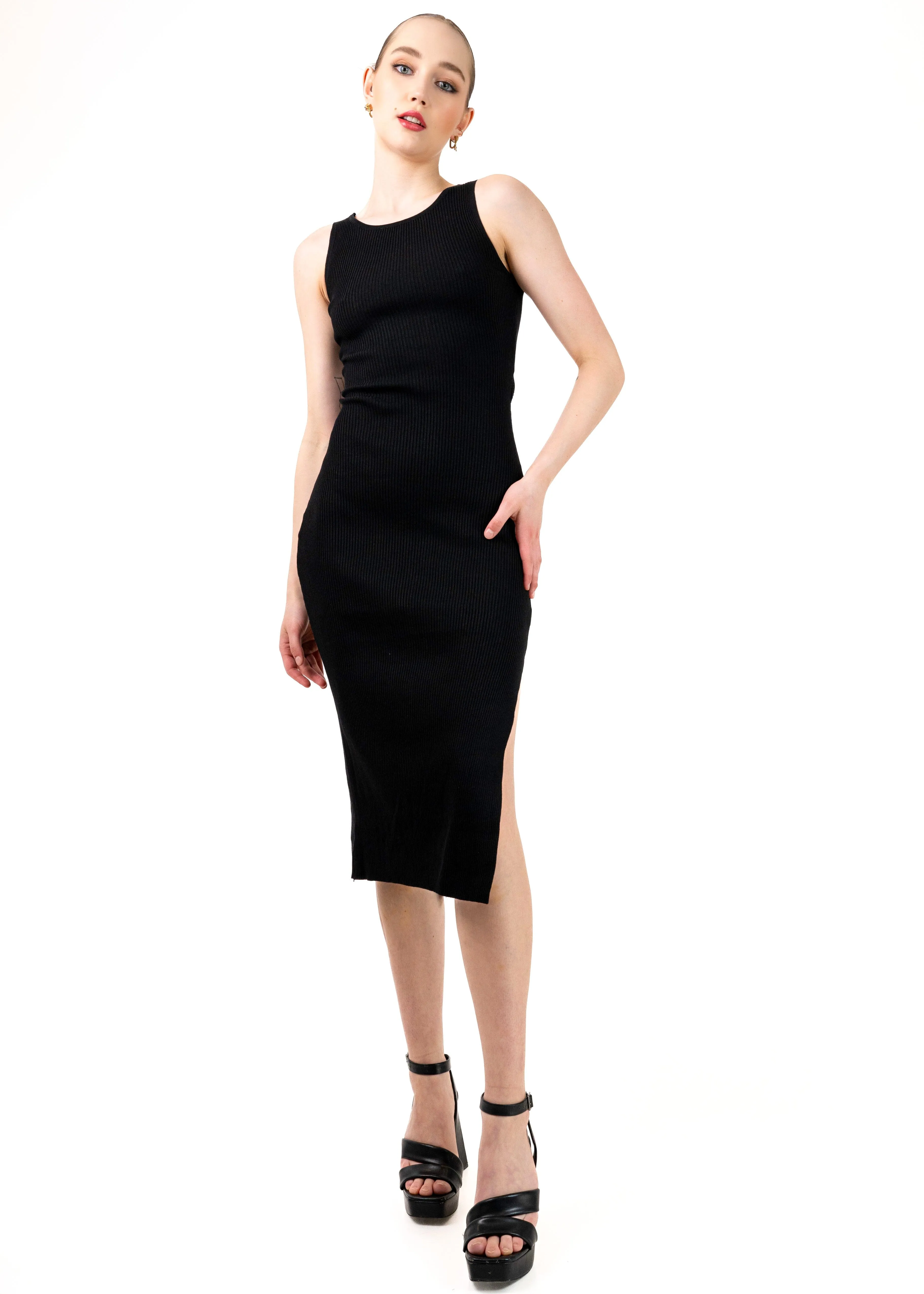 Reversible Cut Out Bodycon Dress