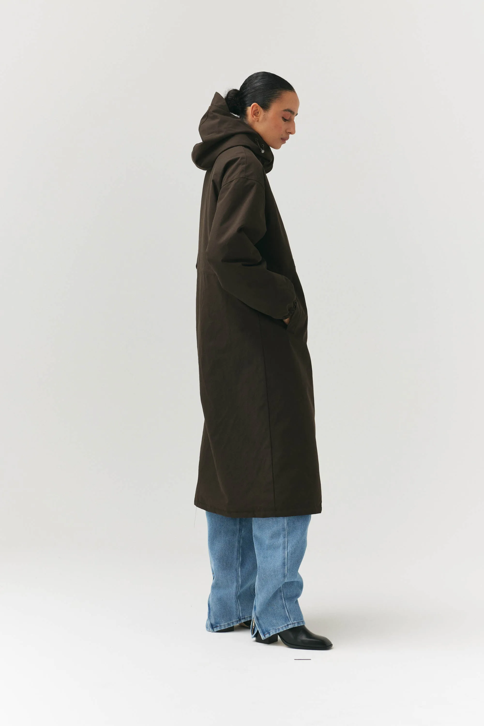 ROOMY LONG TUBE AW24 CHESTNUT