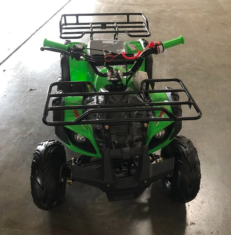 RPS Bull 125 7'', Youth Mid size ATV.  Automatic, 16 inch tires, LED head Lights