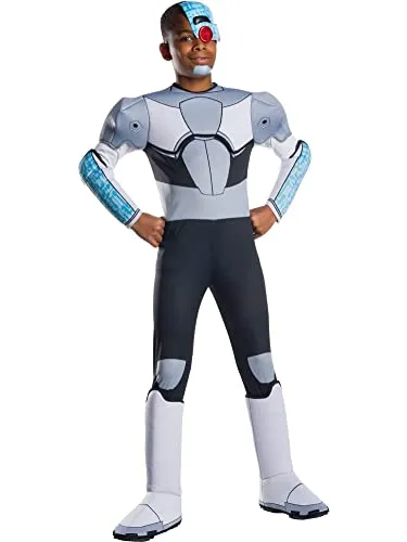 Rubie's Boys Deluxe Teen Titan Go Movie Cyborg Costume