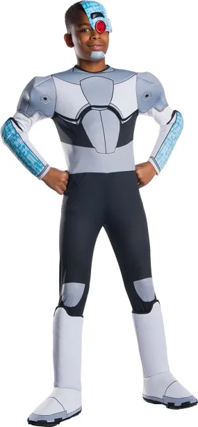 Rubie's Boys Deluxe Teen Titan Go Movie Cyborg Costume