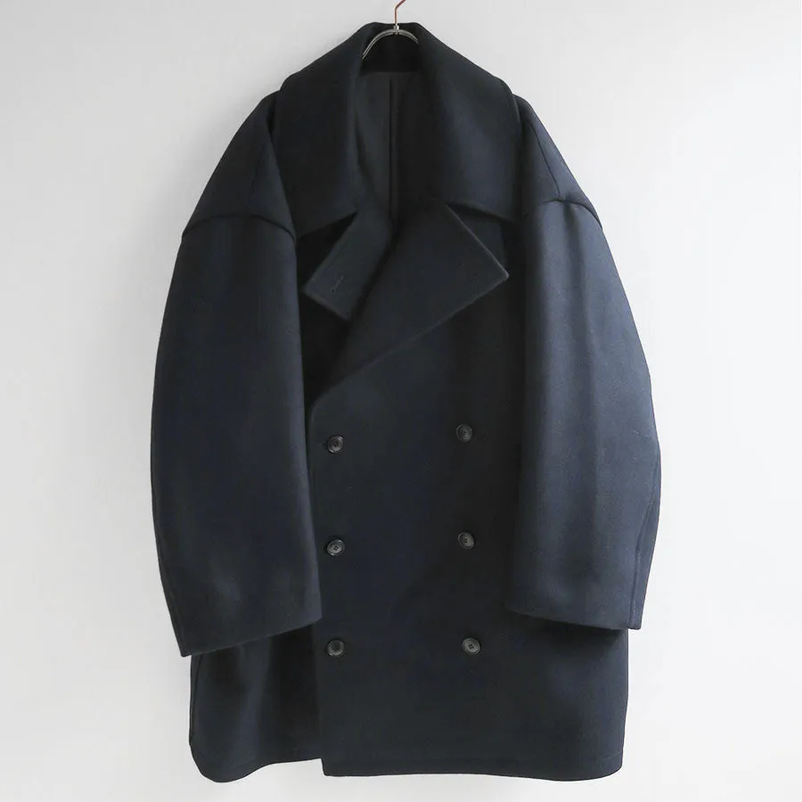 【RYU KAGA/リュウ カガ】<br>Oversized pea coat <br>84RC01D