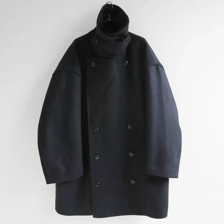 【RYU KAGA/リュウ カガ】<br>Oversized pea coat <br>84RC01D