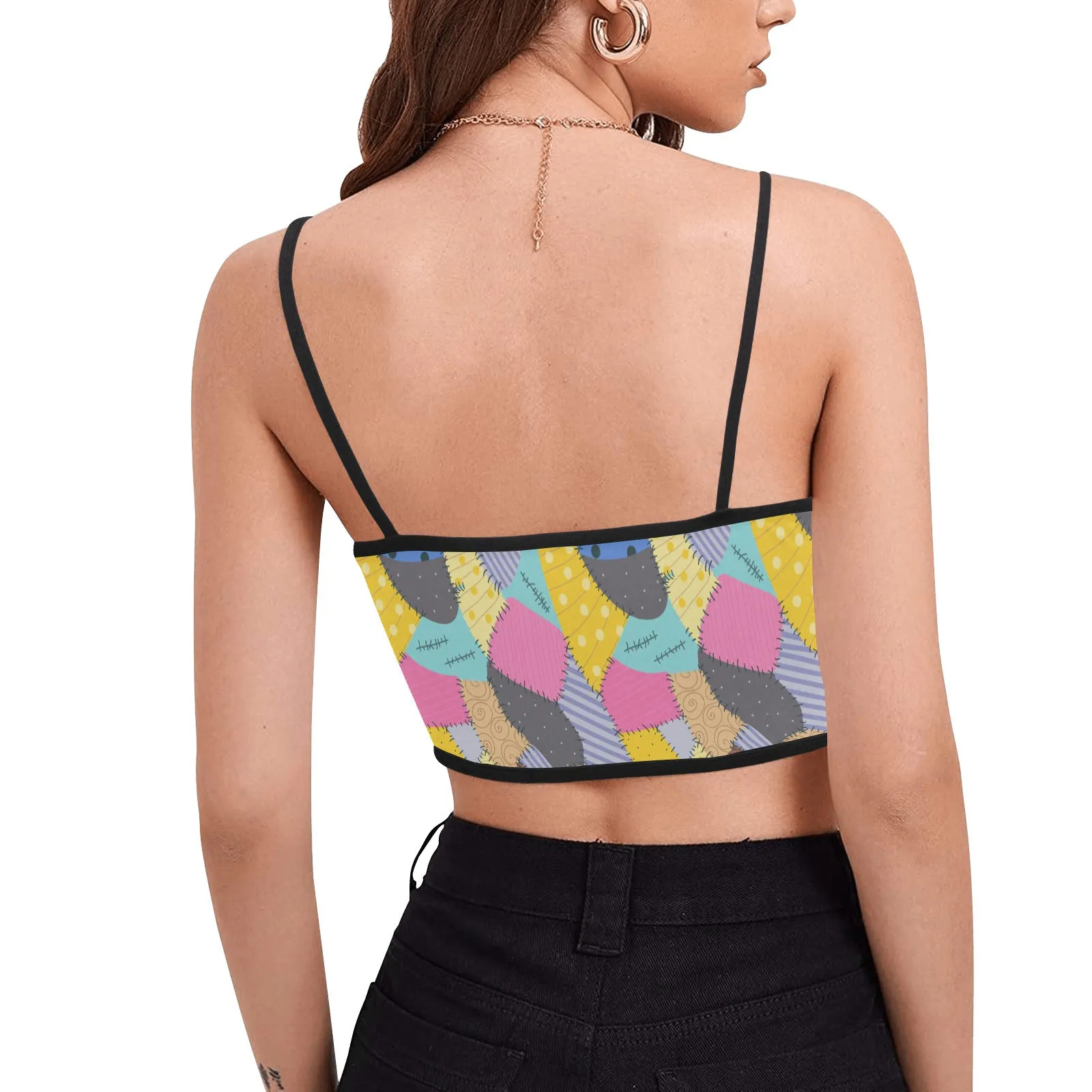 Sally's Dress Women's Spaghetti Strap Crop Top