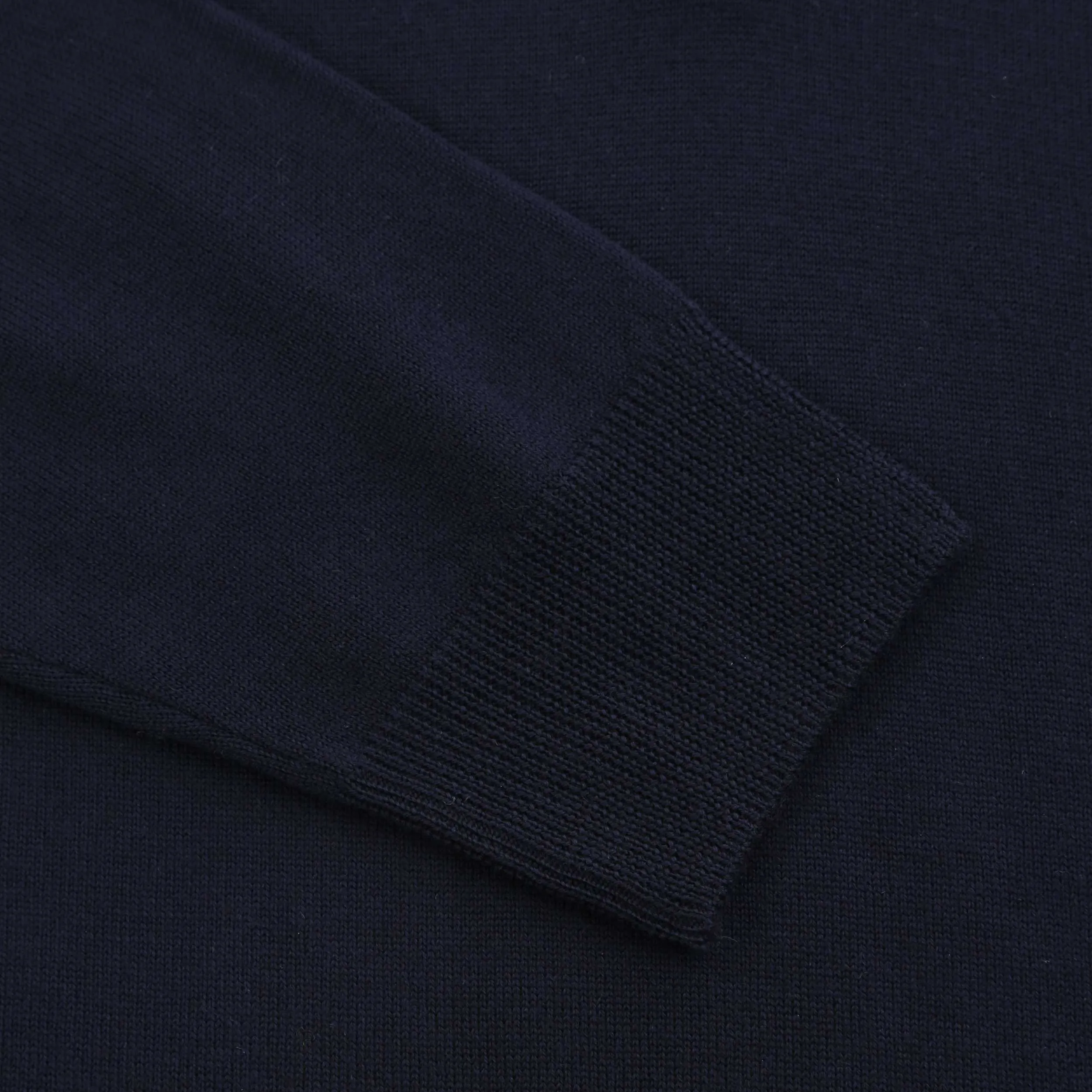 Sandbanks 1/4 Zip Knitwear in Navy