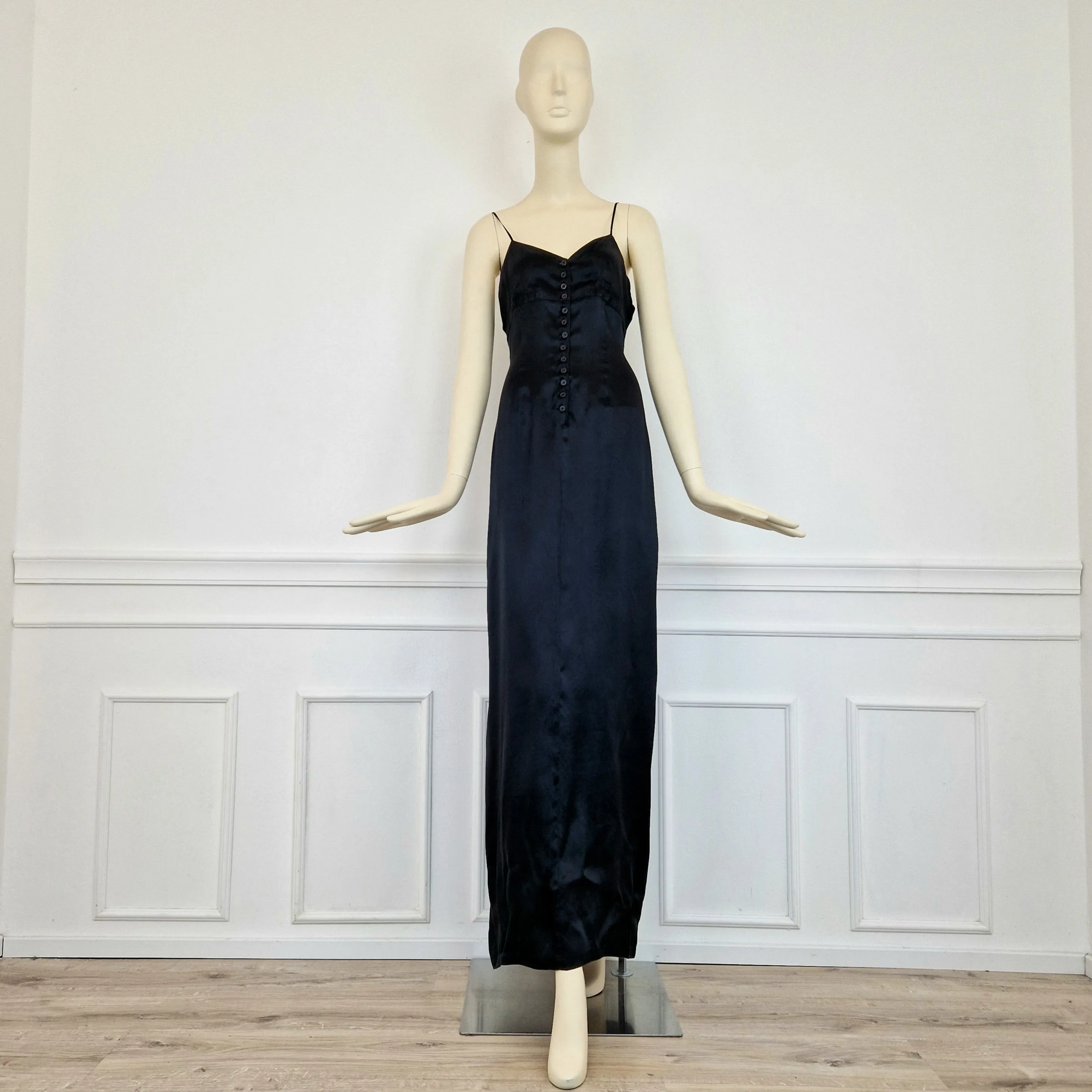 Slip dress Dries Van Noten nero