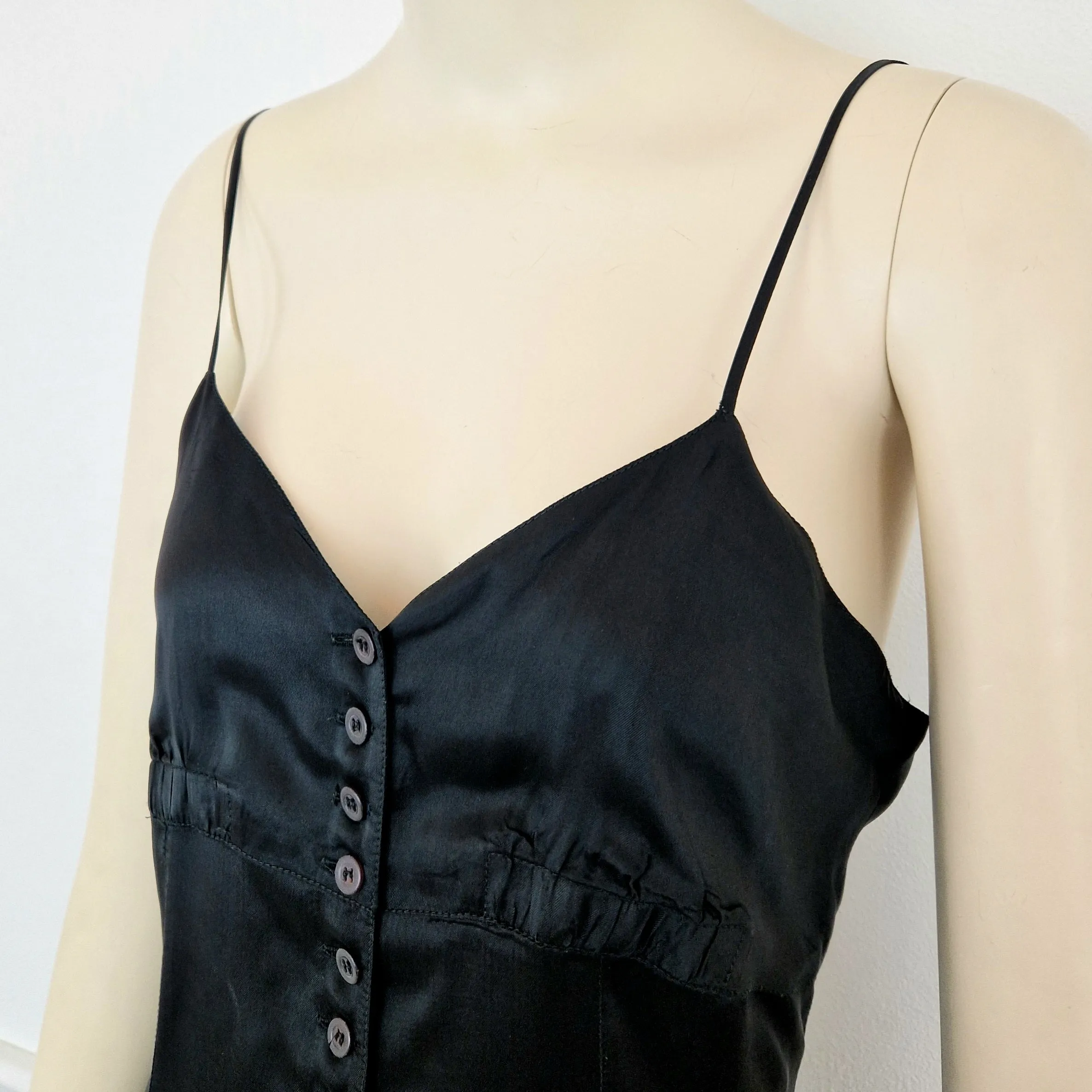 Slip dress Dries Van Noten nero