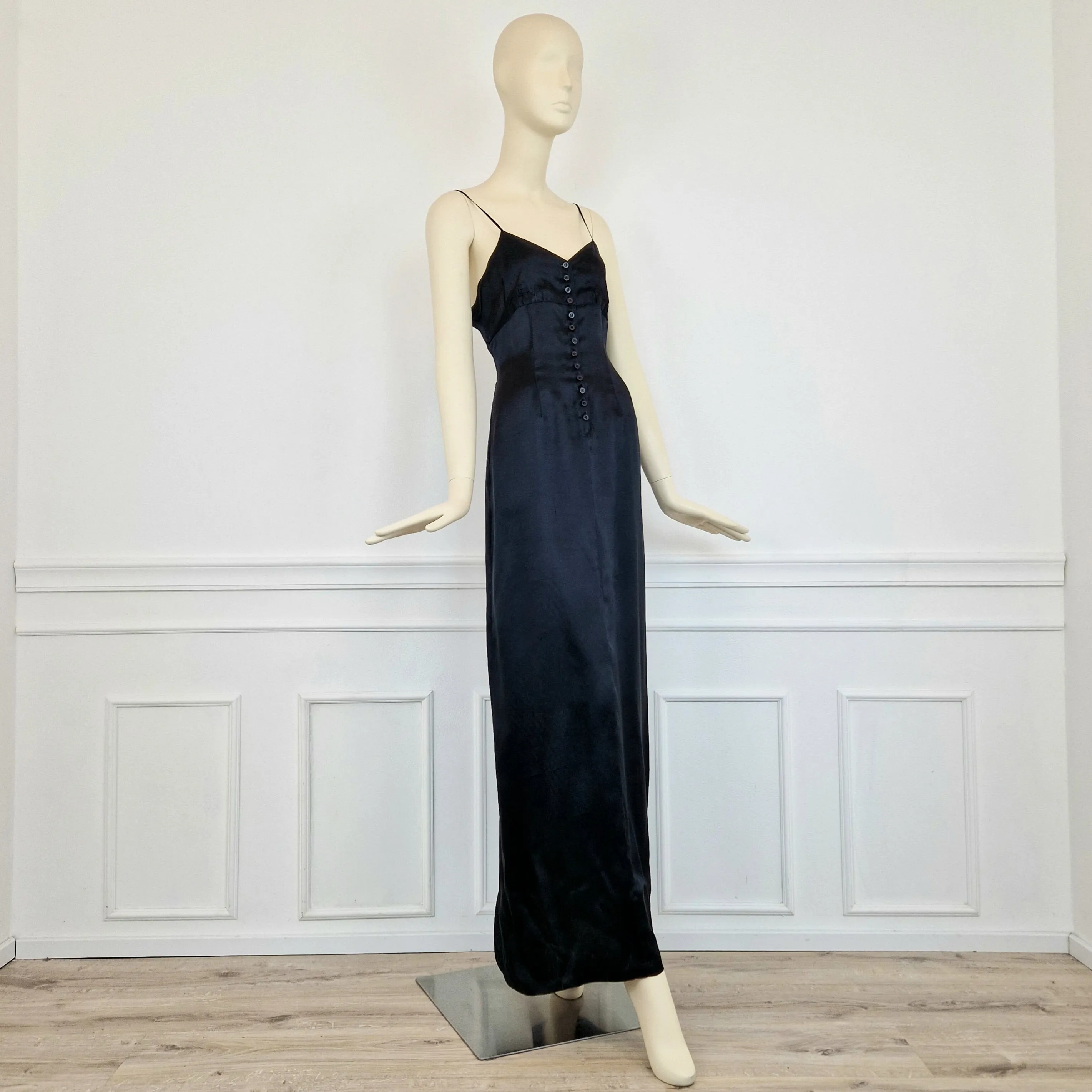 Slip dress Dries Van Noten nero