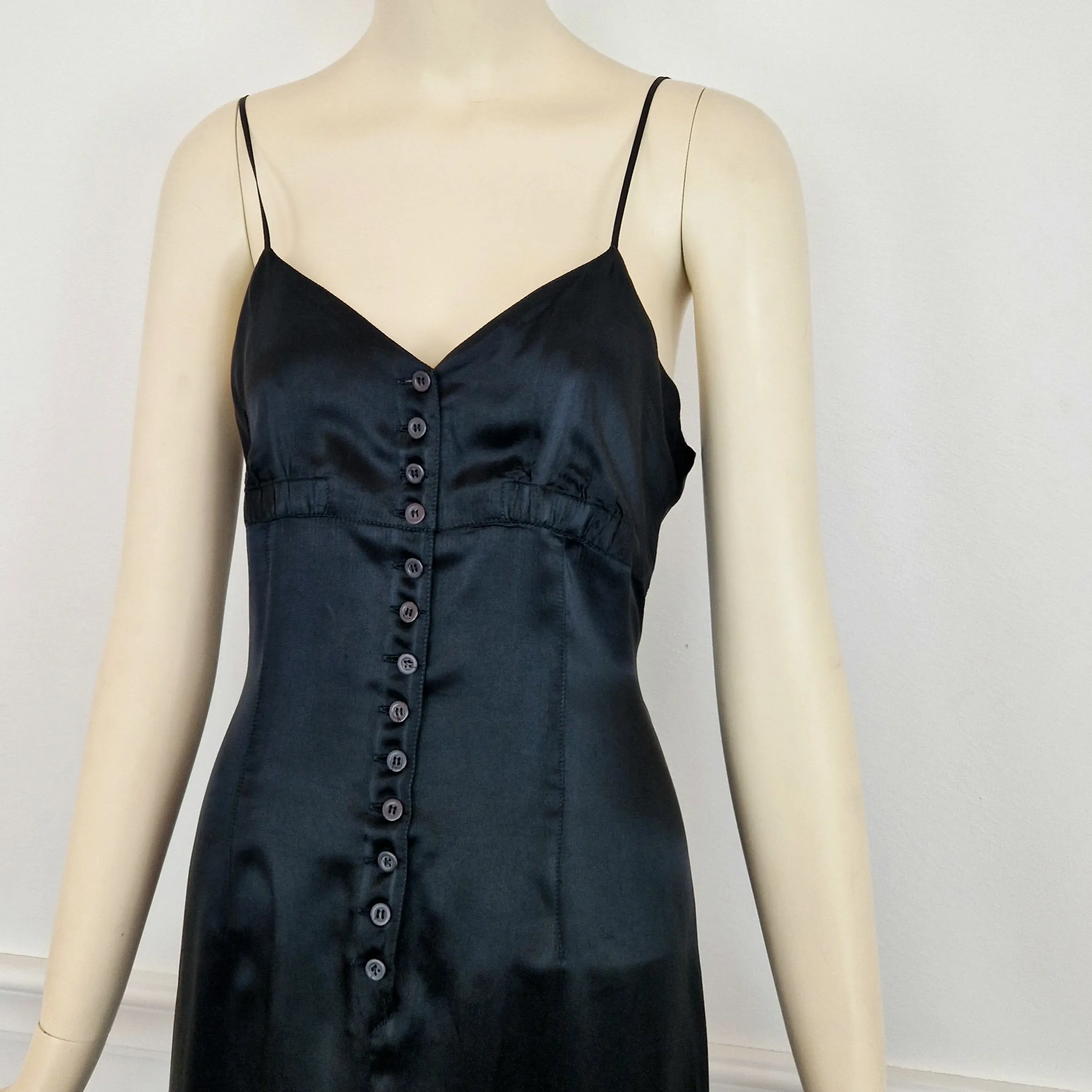 Slip dress Dries Van Noten nero