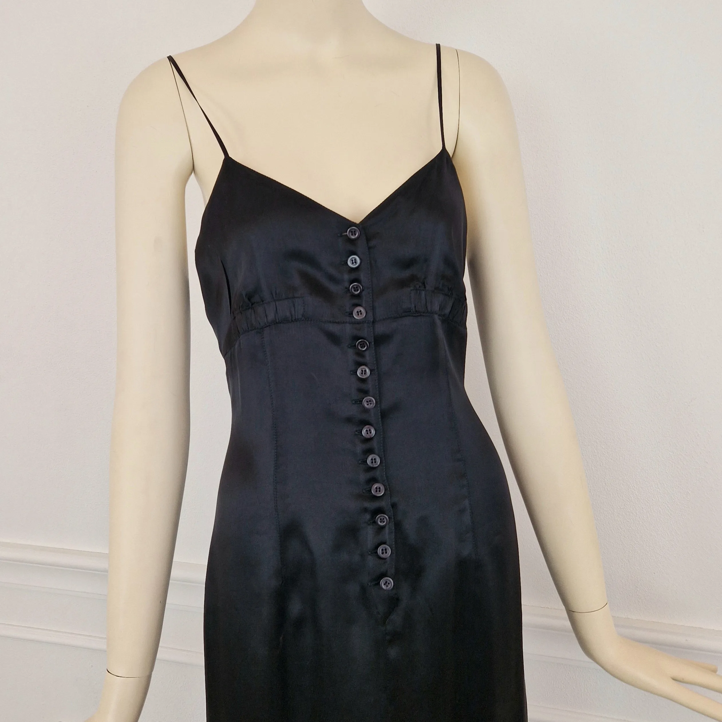 Slip dress Dries Van Noten nero