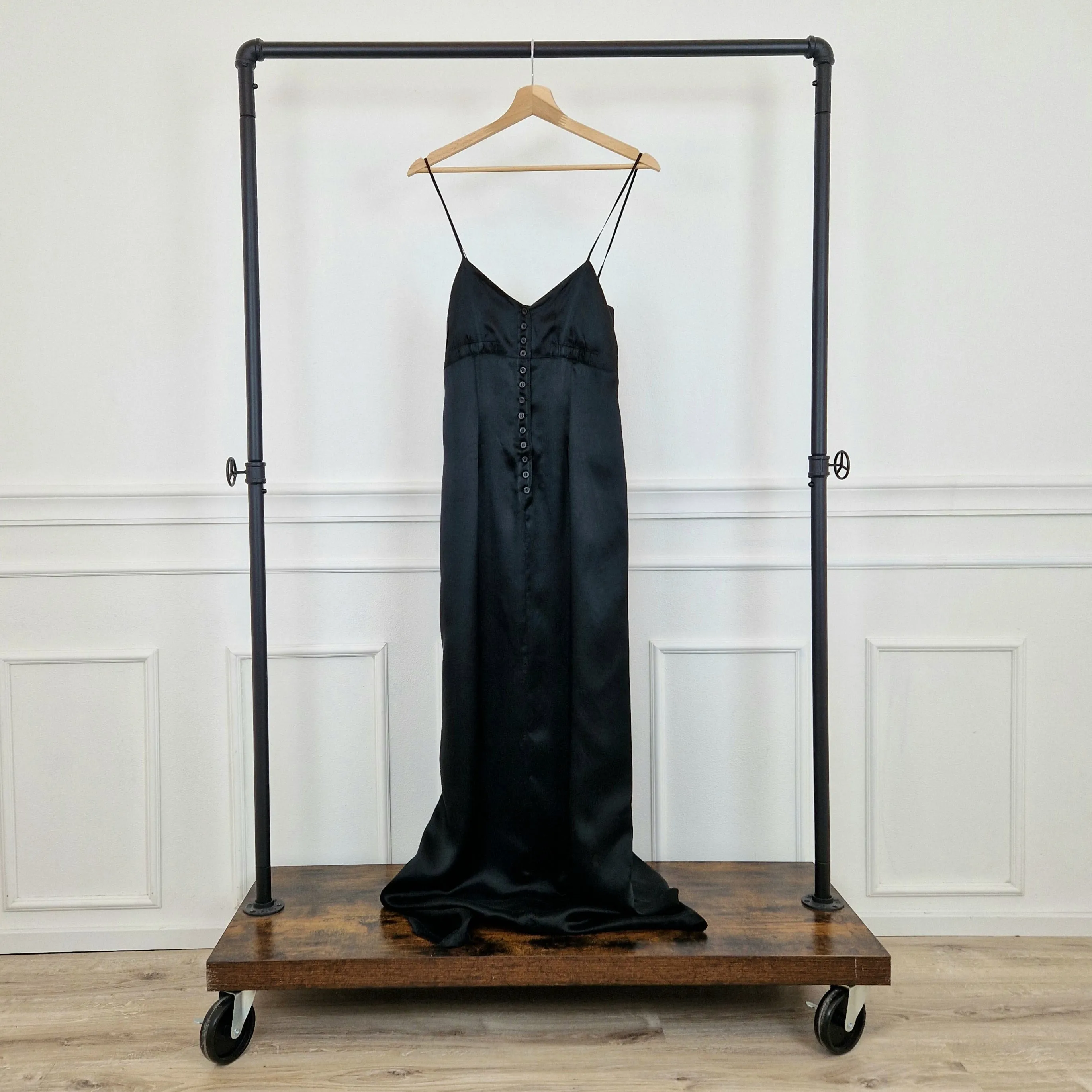 Slip dress Dries Van Noten nero