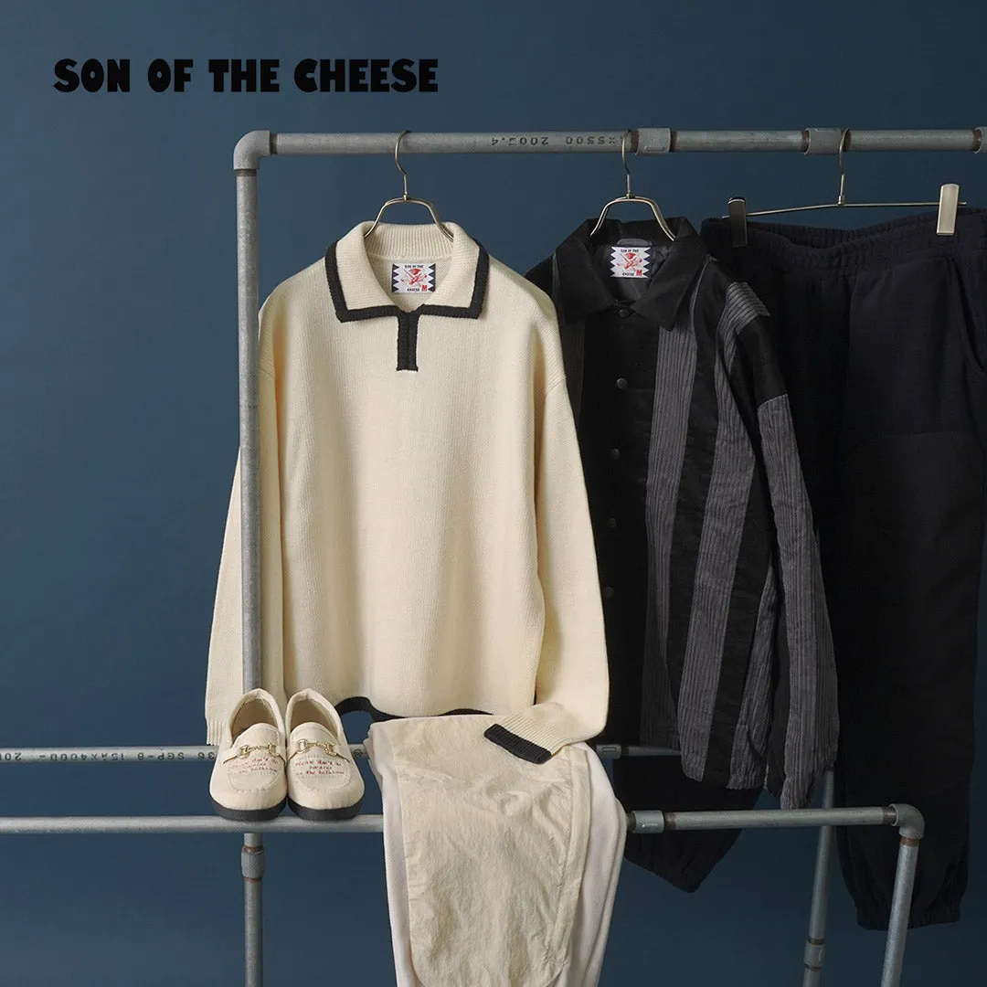 SON OF THE CHEESE / Line Polo Knit