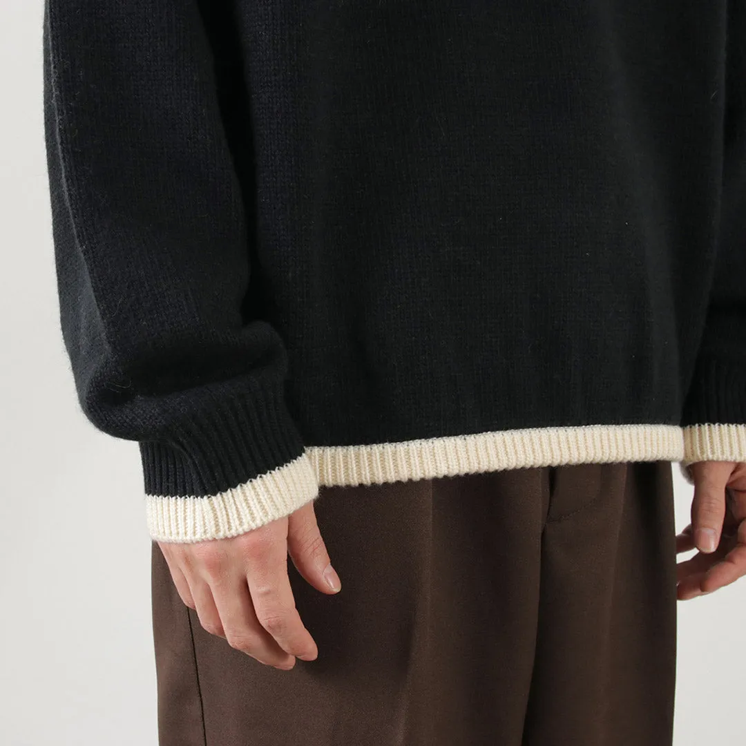 SON OF THE CHEESE / Line Polo Knit