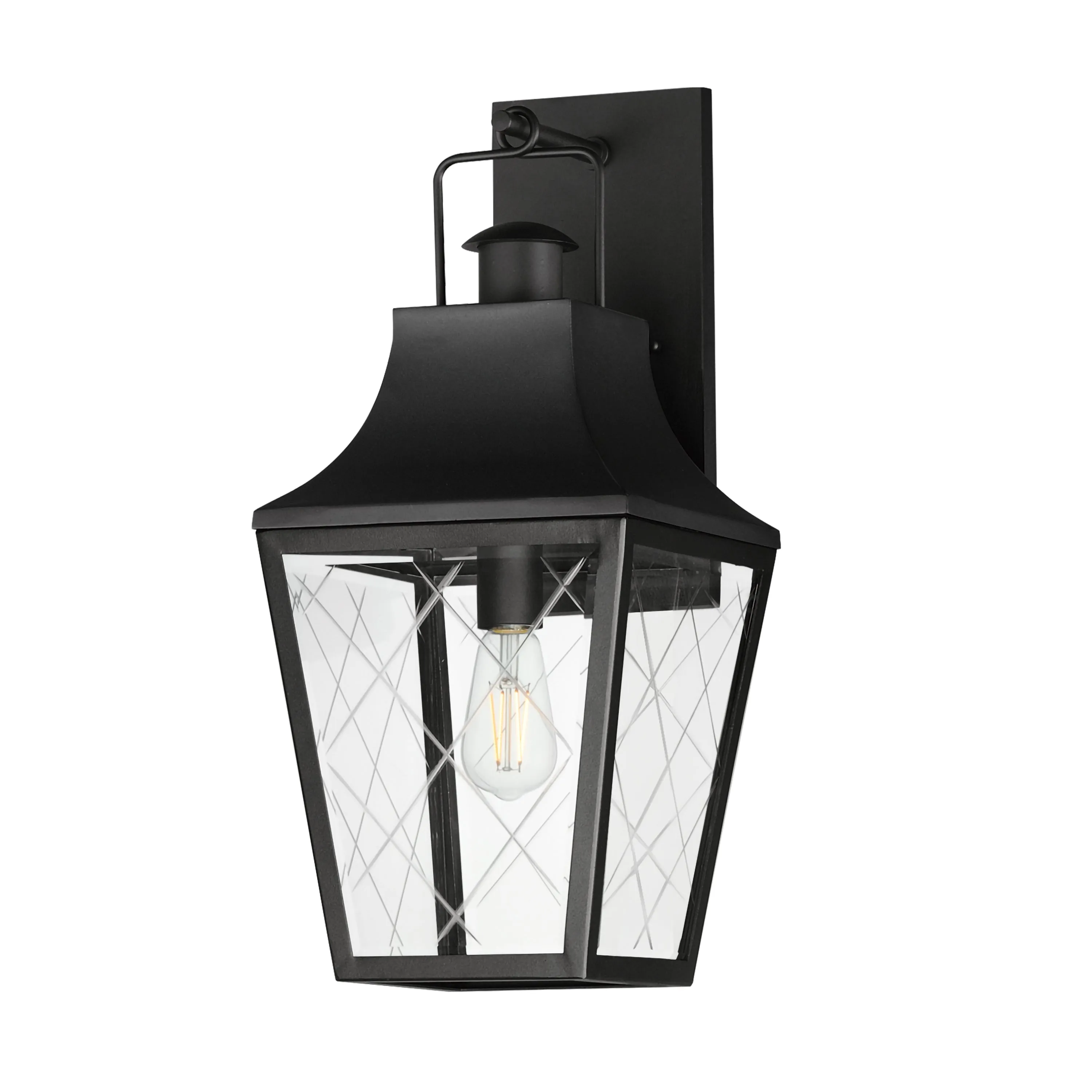 Storybook 1-Light Outdoor Large Wall Sconce