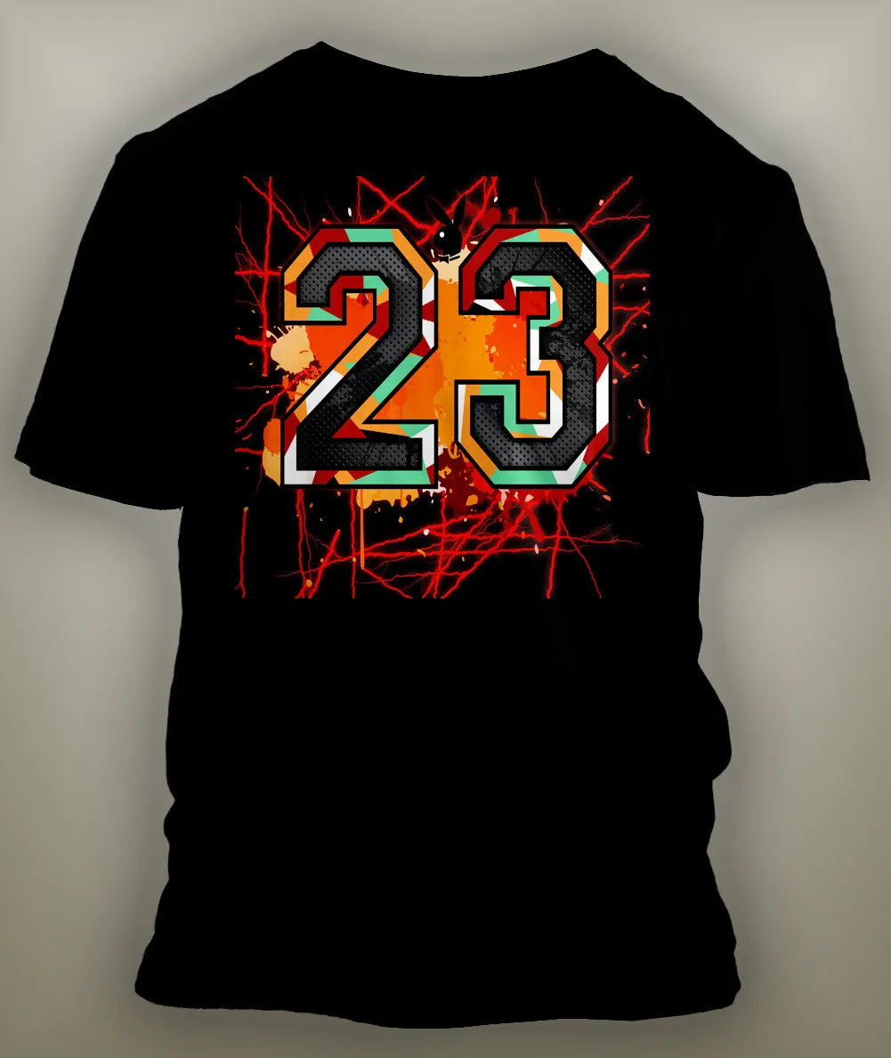 T-Shirt To Match Retro Air Jordan 7 Hare 23 Bunny Shoe