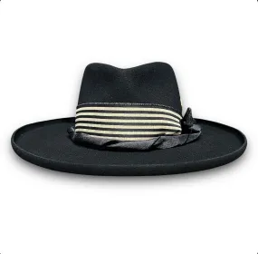 THE FLAMEKEEPERS HAT CLUB PICKER BLACK FLAT BRIM