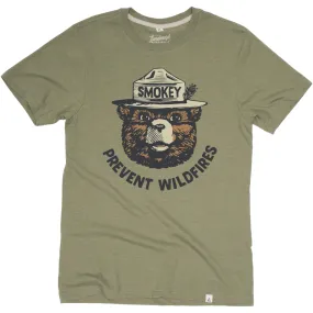 The Landmark Project Retro Smokey Bear T-Shirt - Cactus