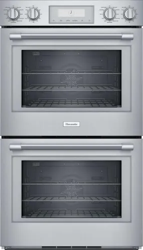 Thermador Professional Series 30" SoftClose Hinges SS Double Wall Oven PO302W