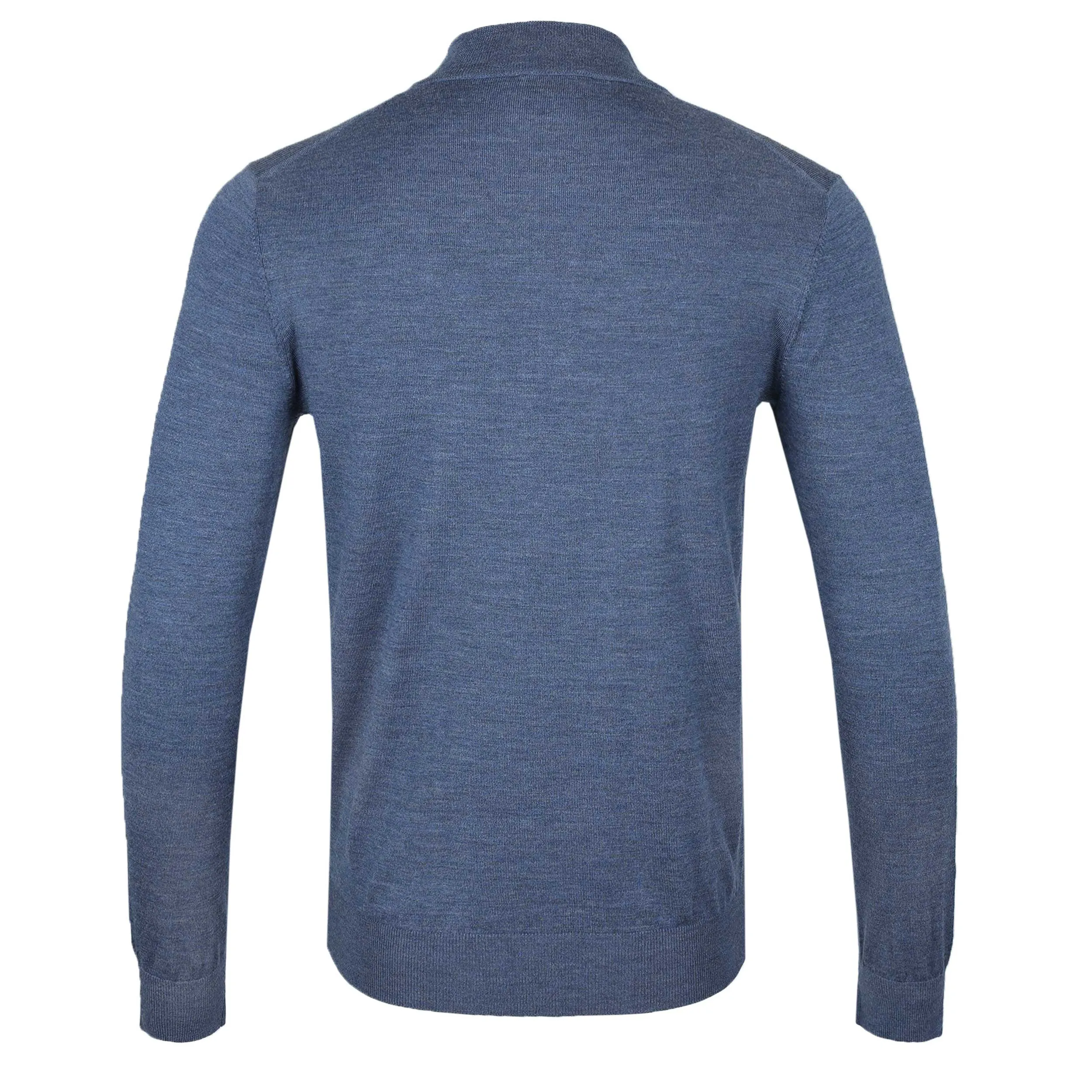 Thomas Maine 1/4 Zip Knitwear in Blue