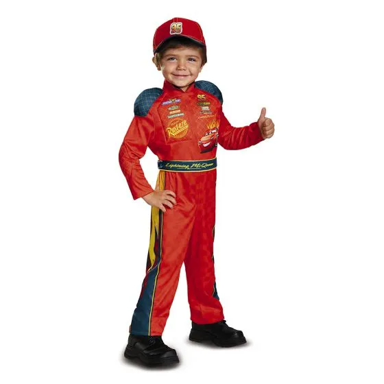 Toddlers/Kids Disney Pixar Cars Lightning Mcqueen Costume