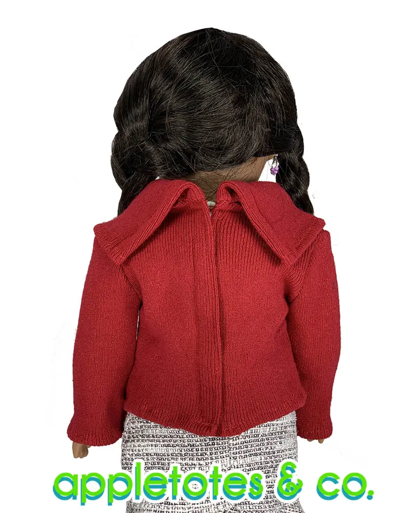 Turtleneck Sweater Sewing Pattern for 18 Inch Dolls