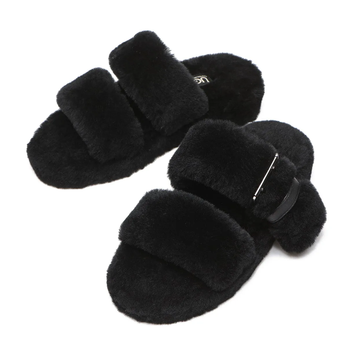 UGG Fluffy Slides Jamie Ultra Comfort Sole