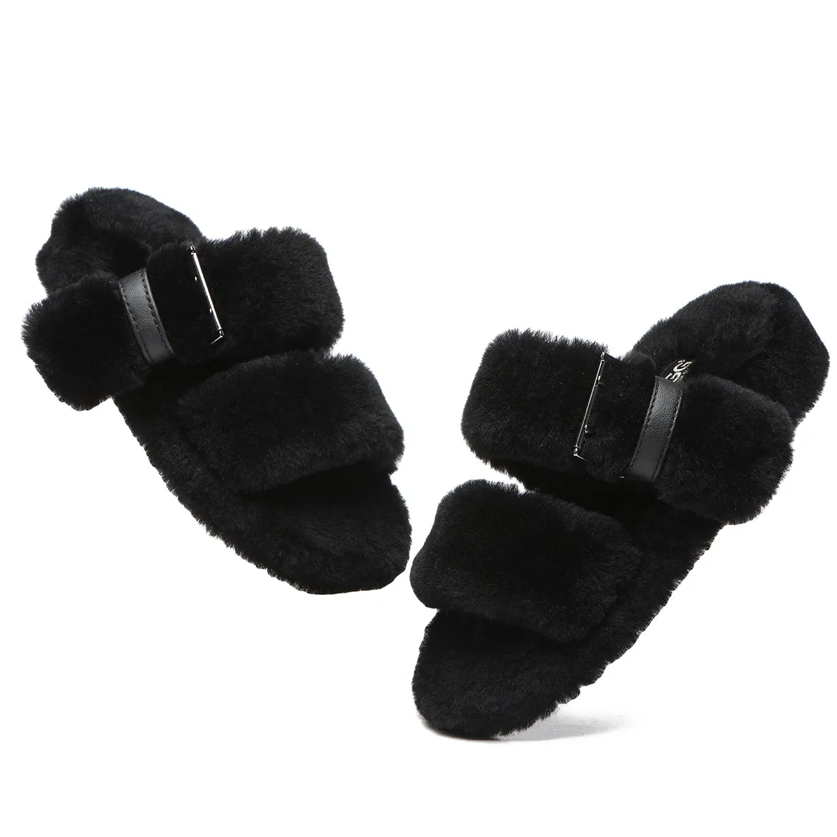 UGG Fluffy Slides Jamie Ultra Comfort Sole