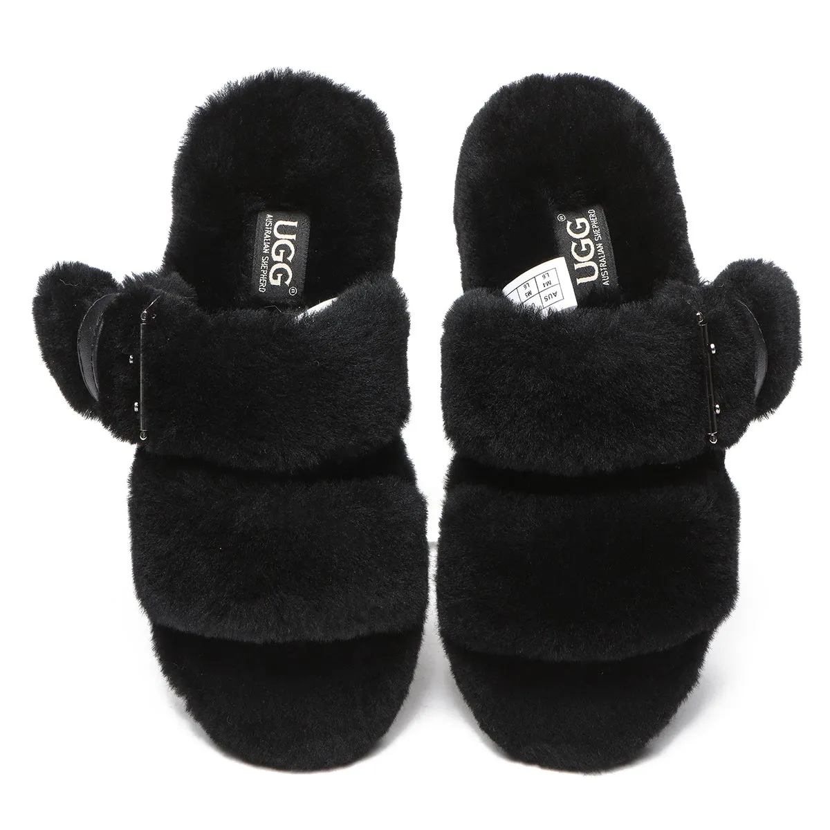 UGG Fluffy Slides Jamie Ultra Comfort Sole