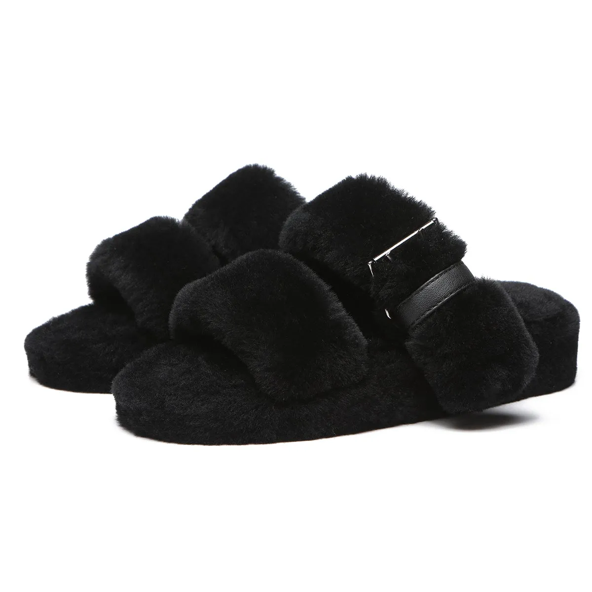 UGG Fluffy Slides Jamie Ultra Comfort Sole