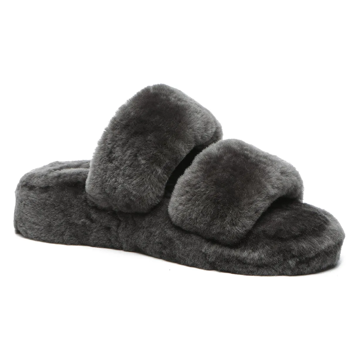 UGG Fluffy Slides Jamie Ultra Comfort Sole