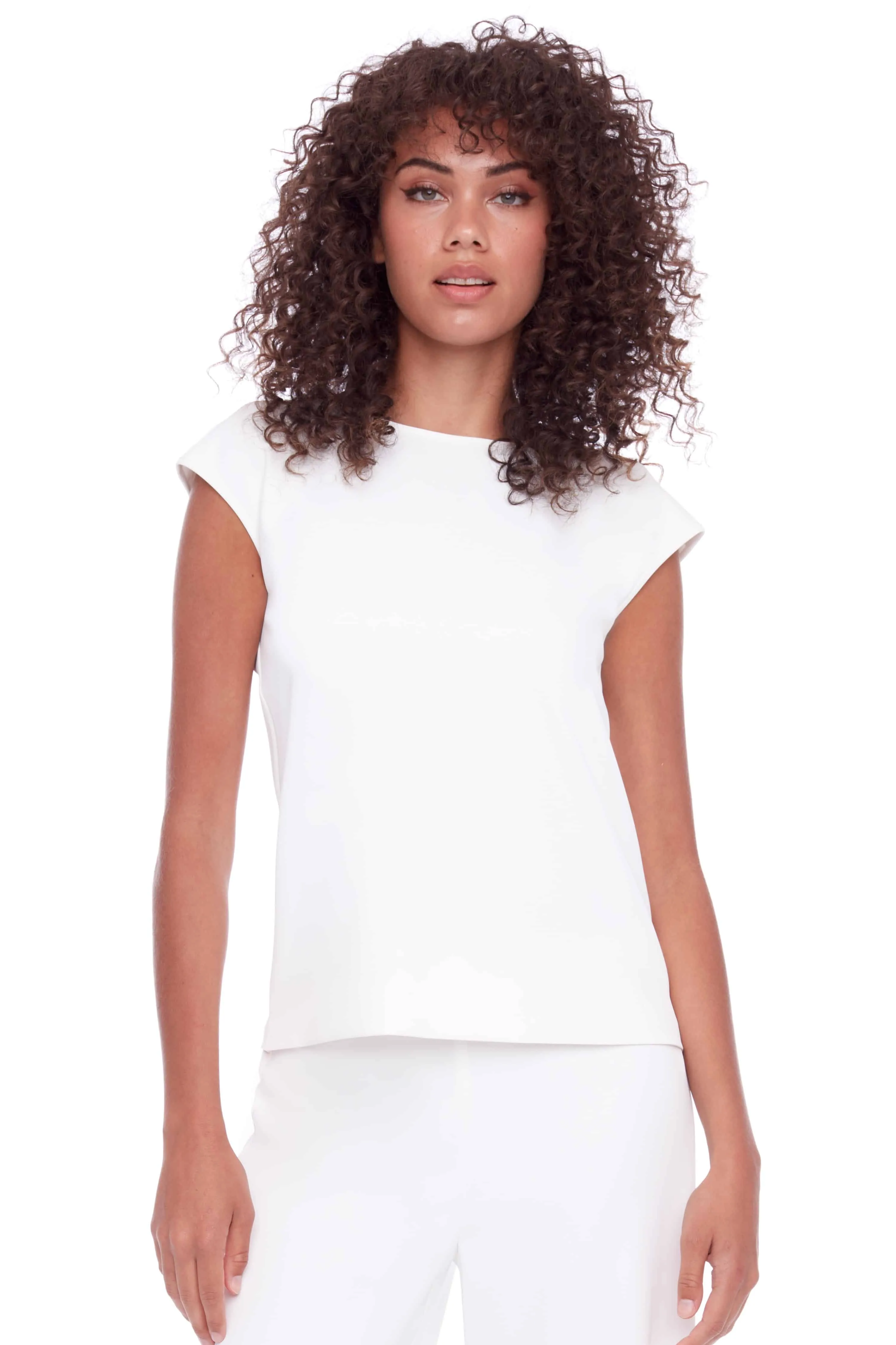 Up! 30336 Vegan Silk Cap Slv Top