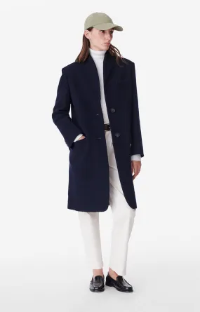 VANESSA BRUNO - Soka Coat - Navy