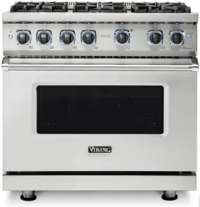 Viking 7 Series VGR73626BSS 36" Sealed Burner Gas Range Stainless S. 2023 Model