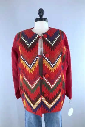 Vintage Southwest Embroidered Jacket