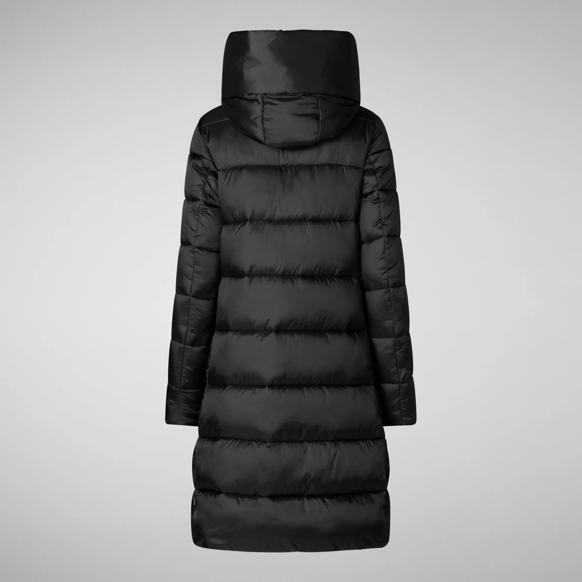 Women's Hooded Animal free Puffer Lysa Coat Black