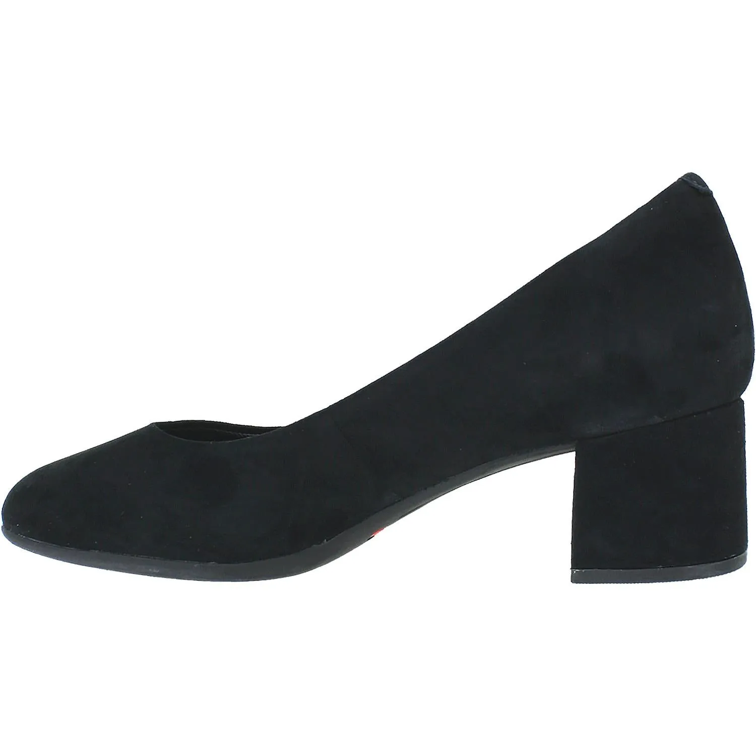 Women's Rockport Total Motion Novalie Pump Black Suede