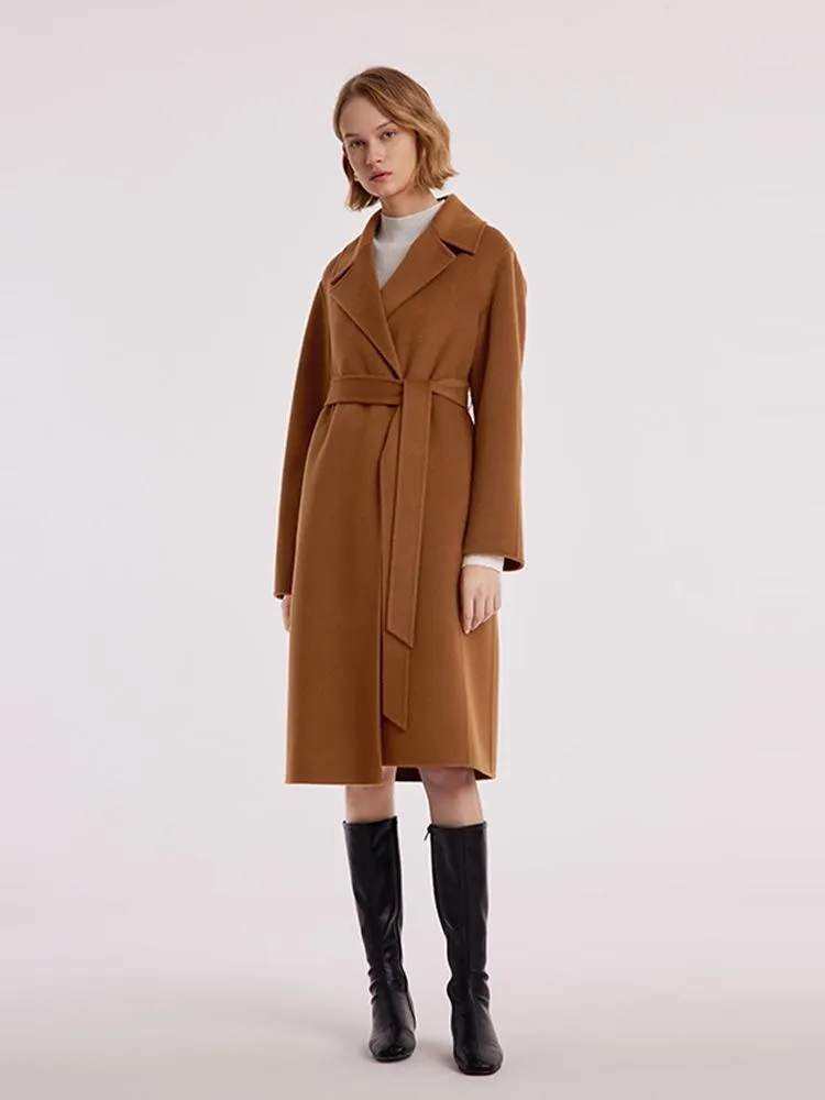 Wool And Cashmere Double-Faced Coat