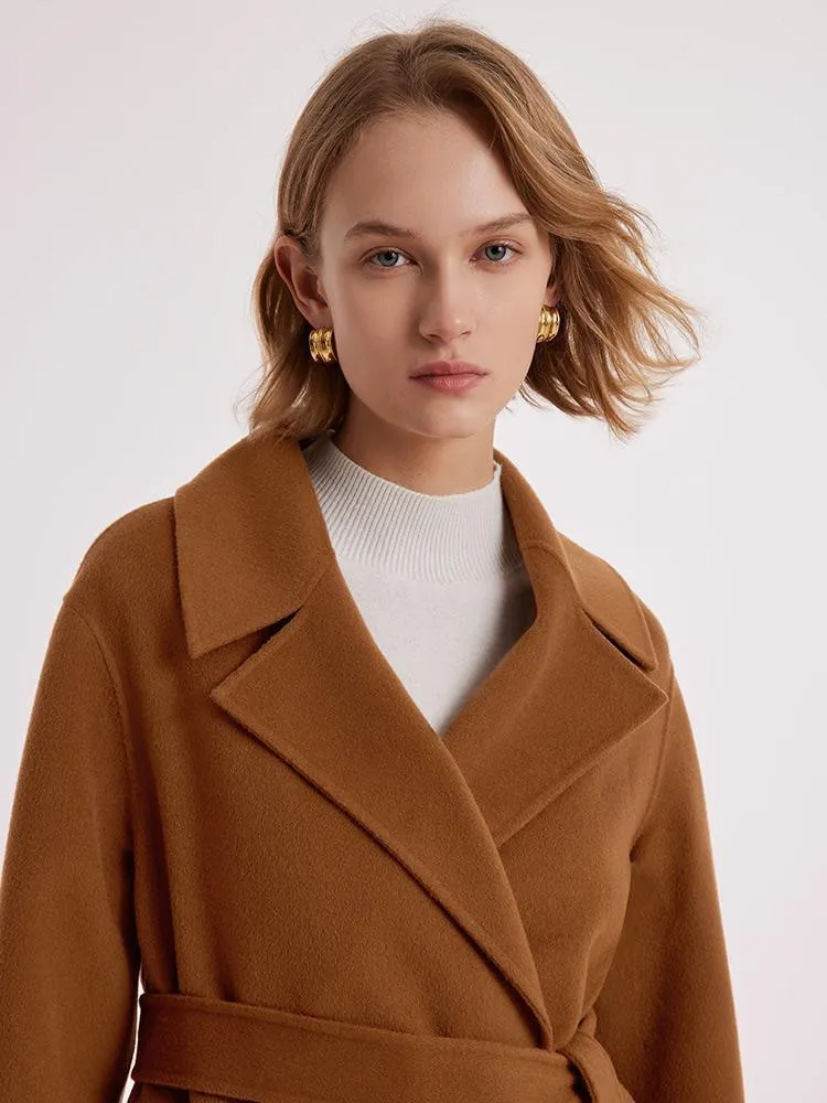 Wool And Cashmere Double-Faced Coat