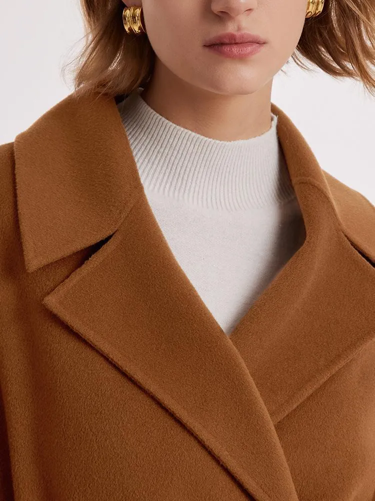 Wool And Cashmere Double-Faced Coat